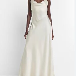 Express Bridal Satin Maxi Slip S
